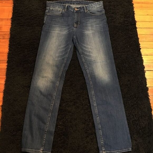 Calvin Klein Slim straight stretch denim jeans - Picture 2 of 4